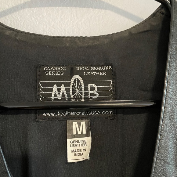 Harley-Davidson Patches and Pins Leather Vest Size Medium - Picture 5 of 9